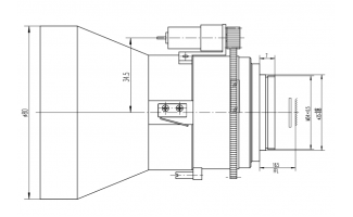 Моторизованные объективы 100 мм f/1,4 для тепловидения LWIR